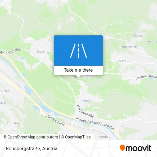 Rönsbergstraße map
