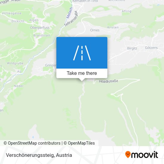 Verschönerungssteig map