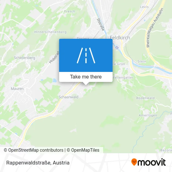 Rappenwaldstraße map