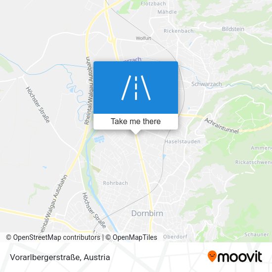 Vorarlbergerstraße map