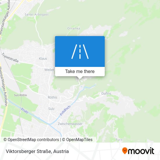 Viktorsberger Straße map