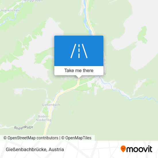Gießenbachbrücke map
