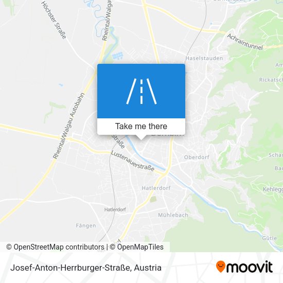 Josef-Anton-Herrburger-Straße map