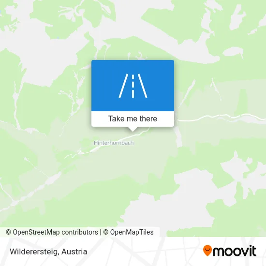 Wilderersteig map