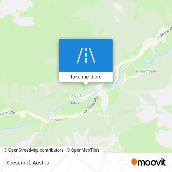 Seesumpf map