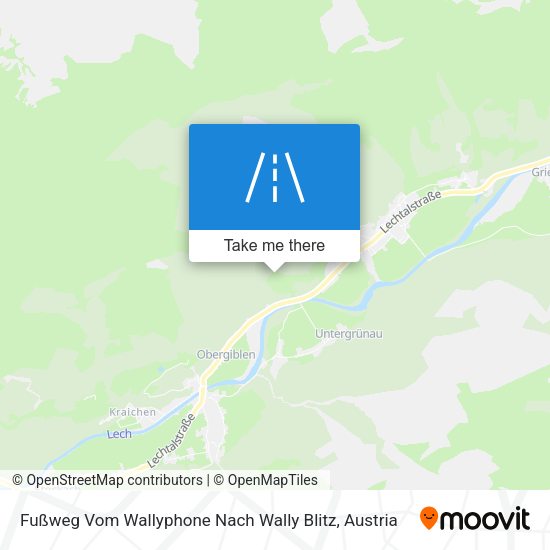 Fußweg Vom Wallyphone Nach Wally Blitz map