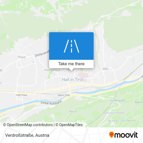Verdroßstraße map