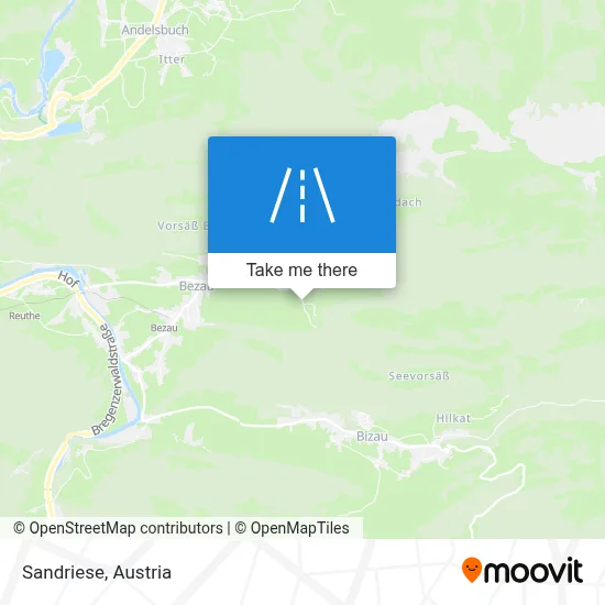Sandriese map