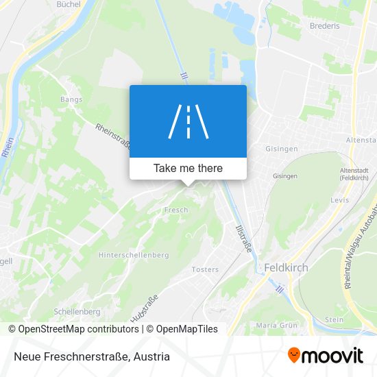 Neue Freschnerstraße map