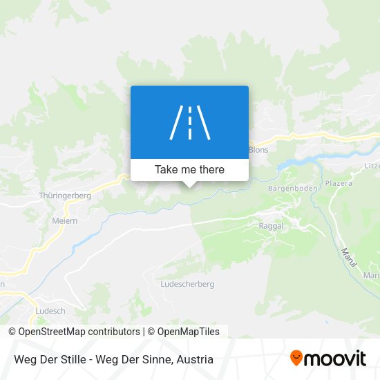 Weg Der Stille - Weg Der Sinne map