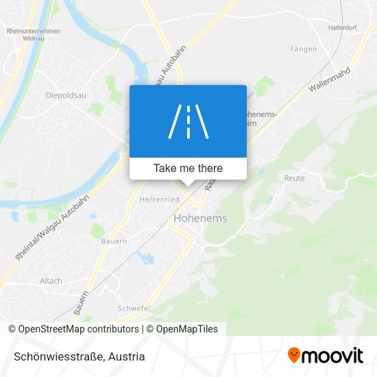 Schönwiesstraße map