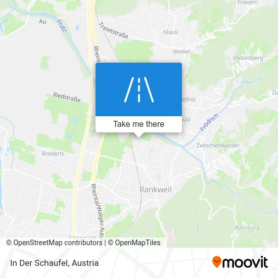 In Der Schaufel map