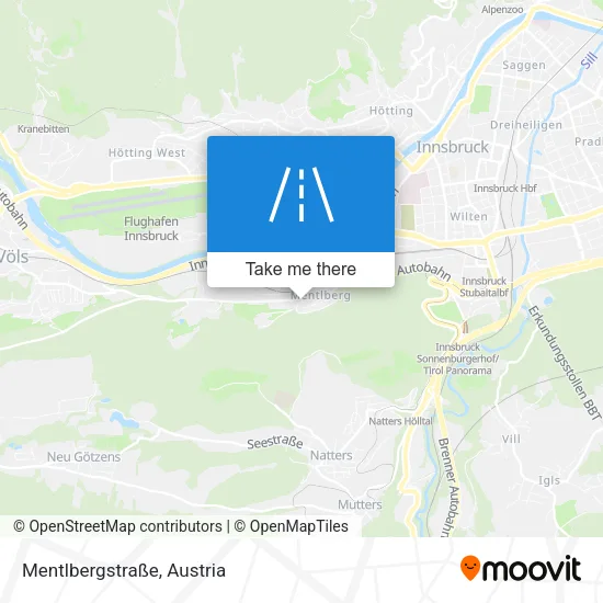 Mentlbergstraße map