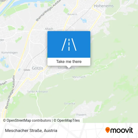 Meschacher Straße map
