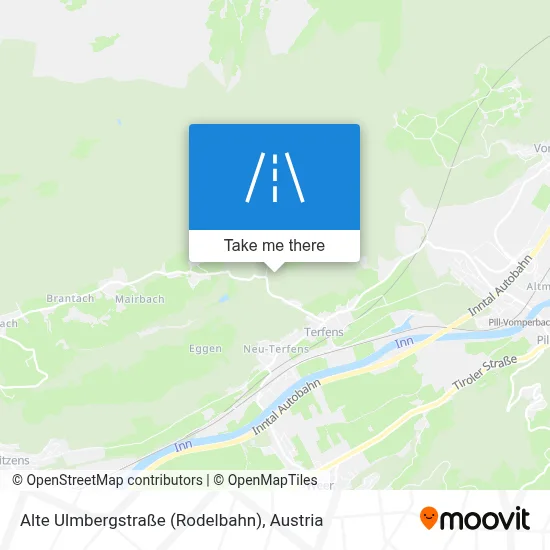 Alte Ulmbergstraße (Rodelbahn) map