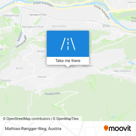 Mathias-Rangger-Weg map