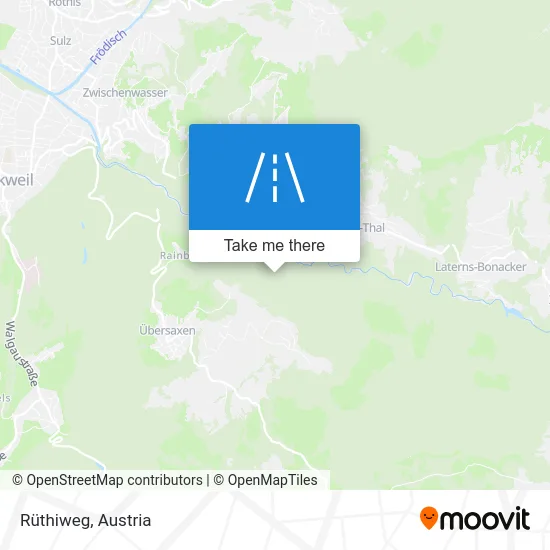 Rüthiweg map