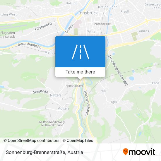 Sonnenburg-Brennerstraße map