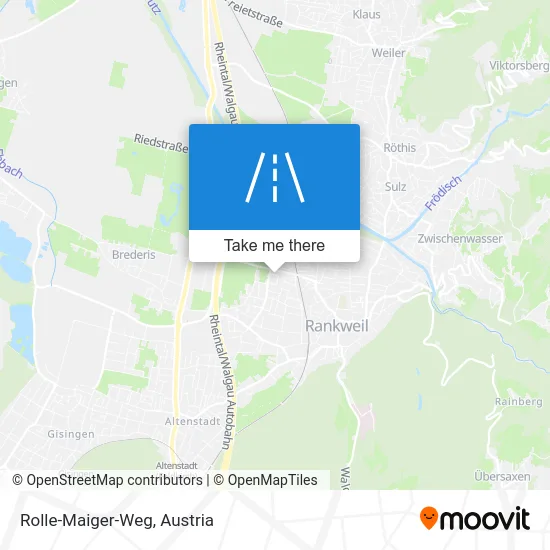 Rolle-Maiger-Weg map