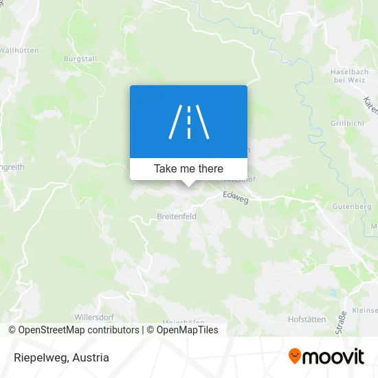 Riepelweg map
