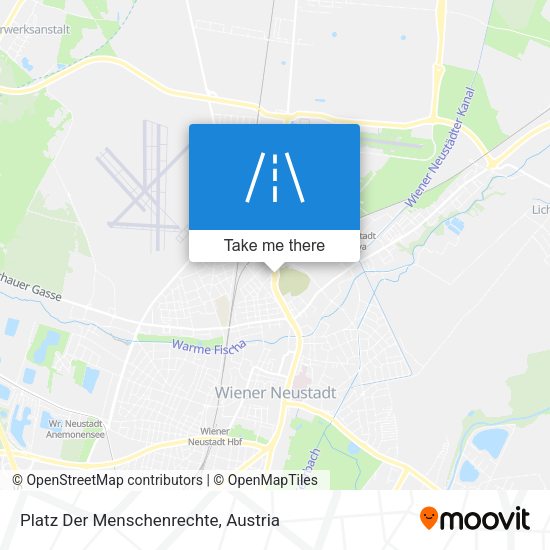 Platz Der Menschenrechte map