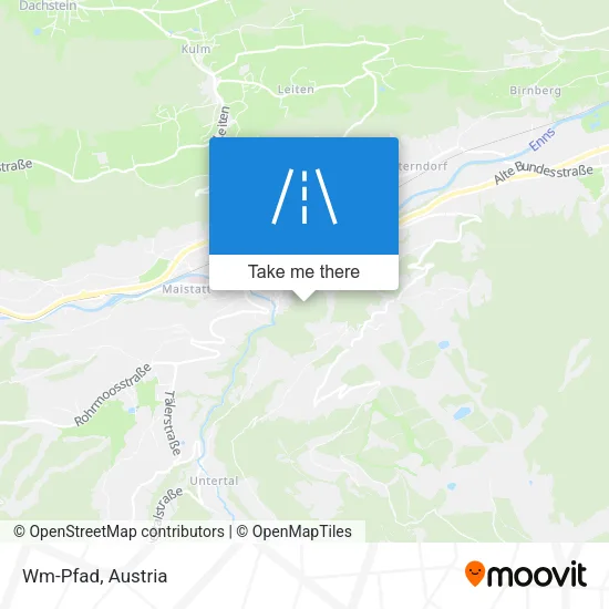Wm-Pfad map