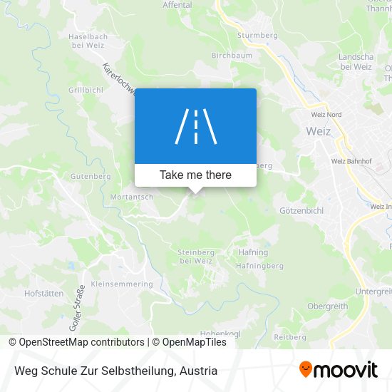 Weg Schule Zur Selbstheilung map