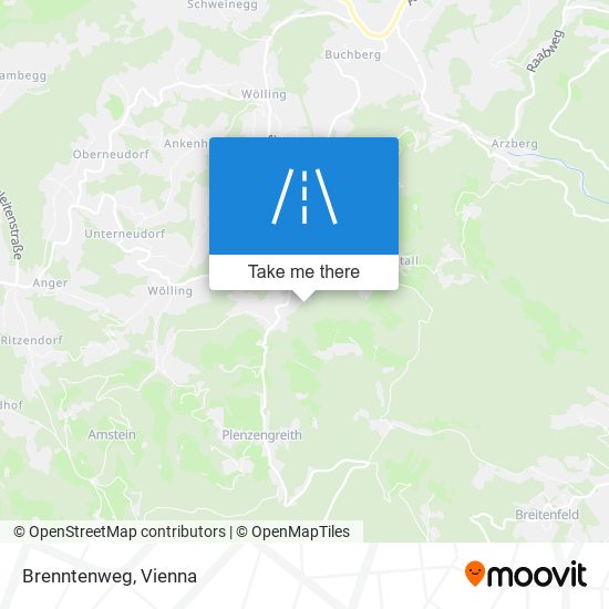 Brenntenweg map