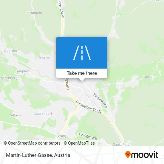 Martin-Luther-Gasse map
