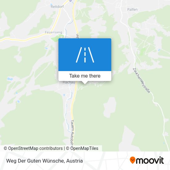 Weg Der Guten Wünsche map