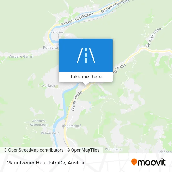 Mauritzener Hauptstraße map