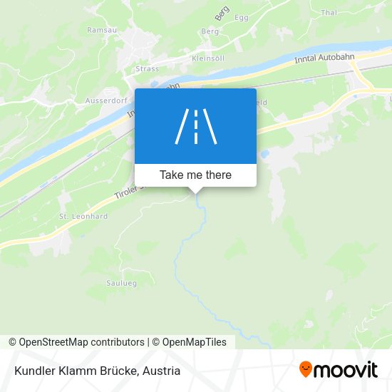 Kundler Klamm Brücke map