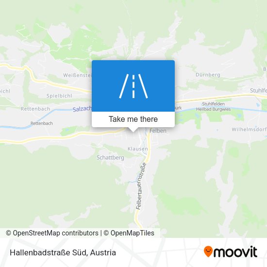 Hallenbadstraße Süd map