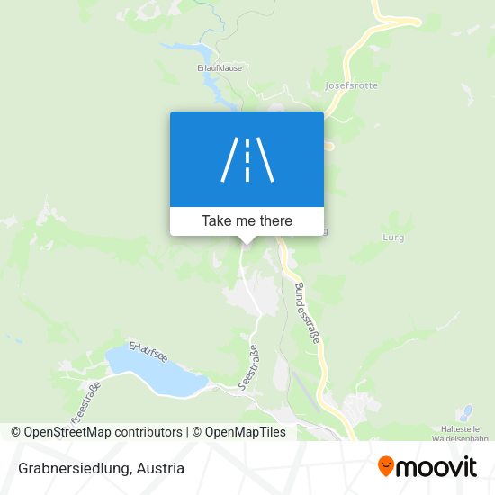 Grabnersiedlung map