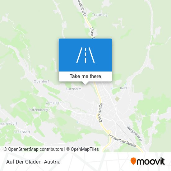 Auf Der Gladen map