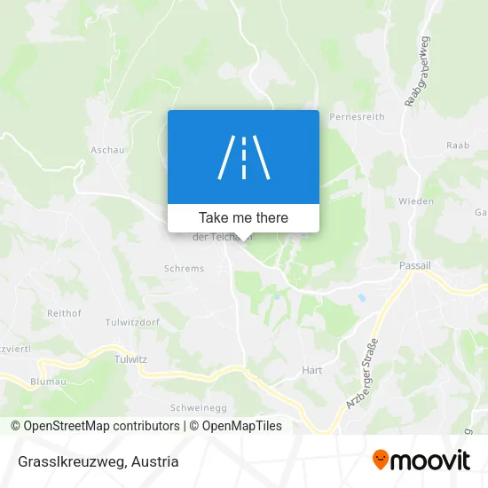 Grasslkreuzweg map