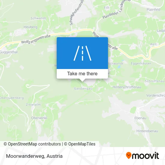 Moorwanderweg map