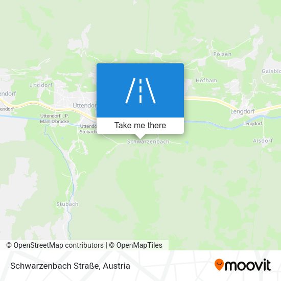 Schwarzenbach Straße map