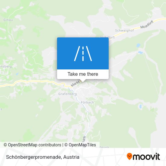 Schönbergerpromenade map