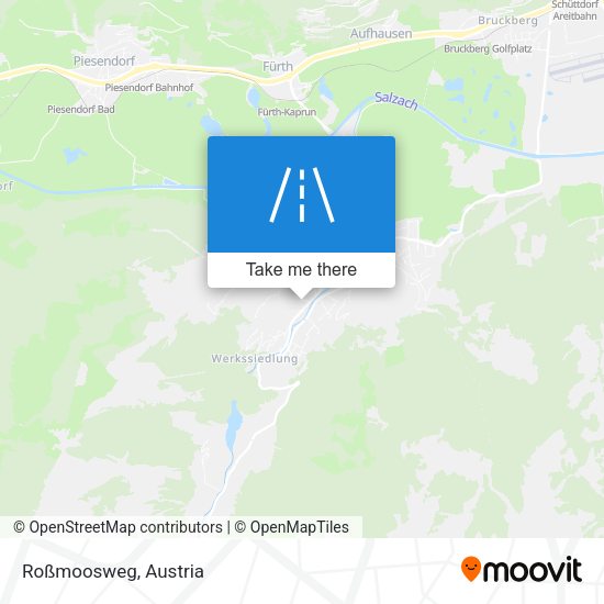 Roßmoosweg map