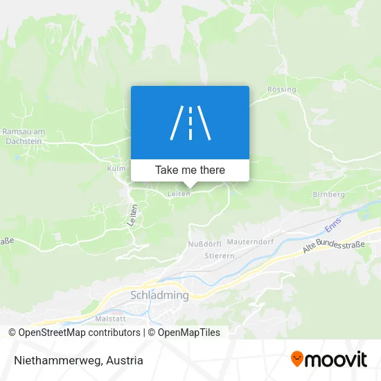 Niethammerweg map