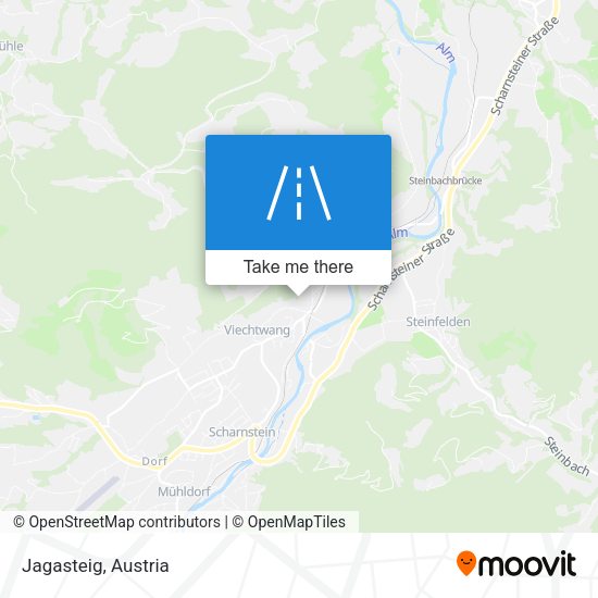 Jagasteig map