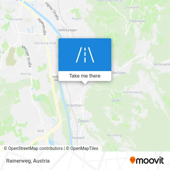 Rainerweg map