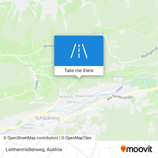 Leithenmüllerweg map