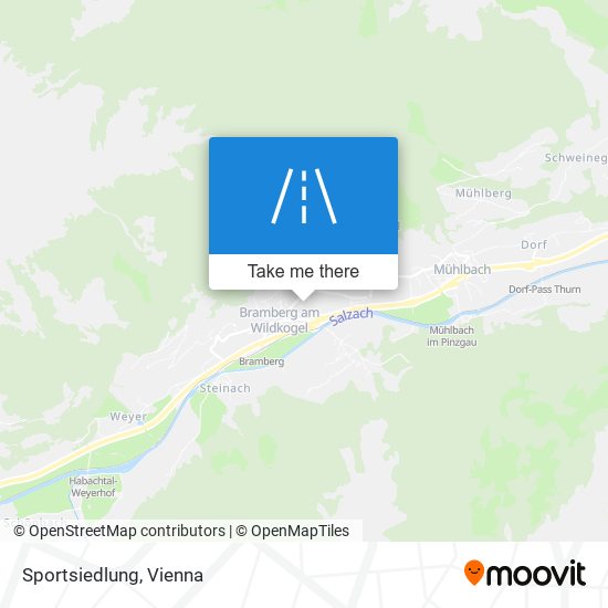 Sportsiedlung map