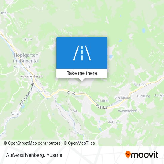 Außersalvenberg map