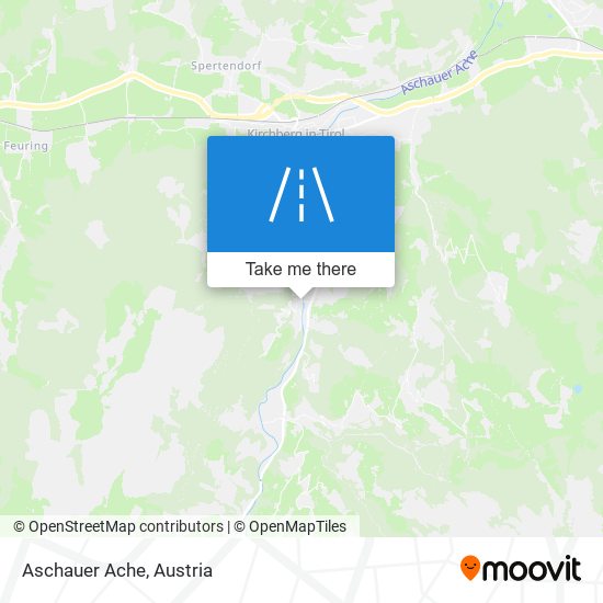 Aschauer Ache map