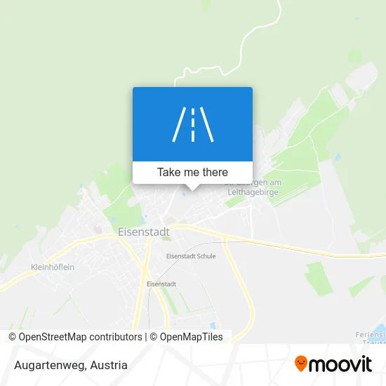 Augartenweg map
