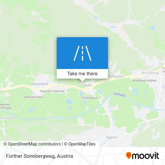 Fürther Sonnbergweg map