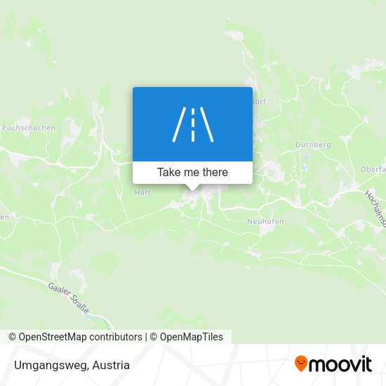 Umgangsweg map